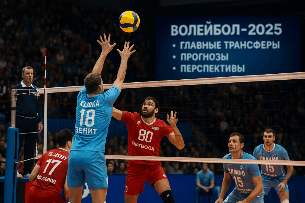 Таблица переходов в волейболе 2026/27 — ключевые трансферы мужской Суперлиги