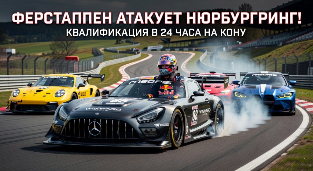 Ферстаппен атакует Нюрбургринг! Квалификация в 24 часа на кону