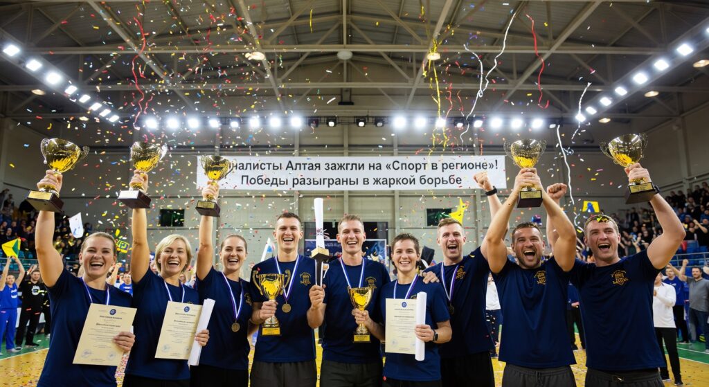 Журналисты Алтая зажгли на «Спорт в регионе»! Победы разыграны в жаркой борьбе