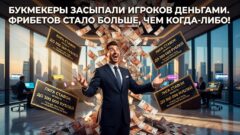 Букмекеры засыпали игроков деньгами. Фрибетов стало больше, чем когда-либо!