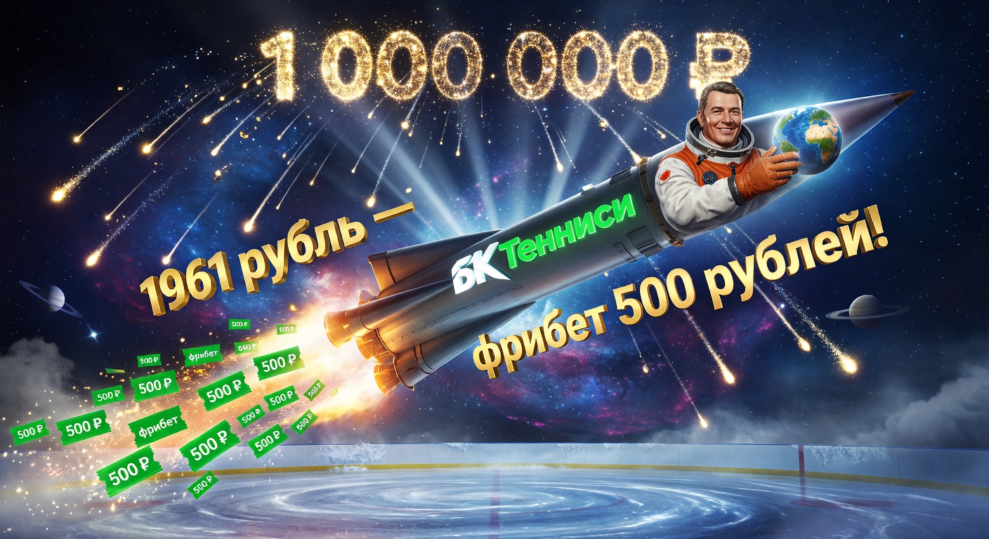 БК Тенниси взлетает к звездам! Фрибеты на миллион к Дню космонавтики