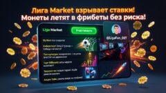 Liga Market взрывает ставки! Монеты летят в фрибеты без риска!