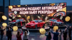 Букмекеры раздают автомобили. Акции бьют рекорды!