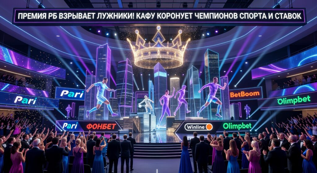 Премия РБ взрывает Лужники! Кафу коронует чемпионов спорта и ставок