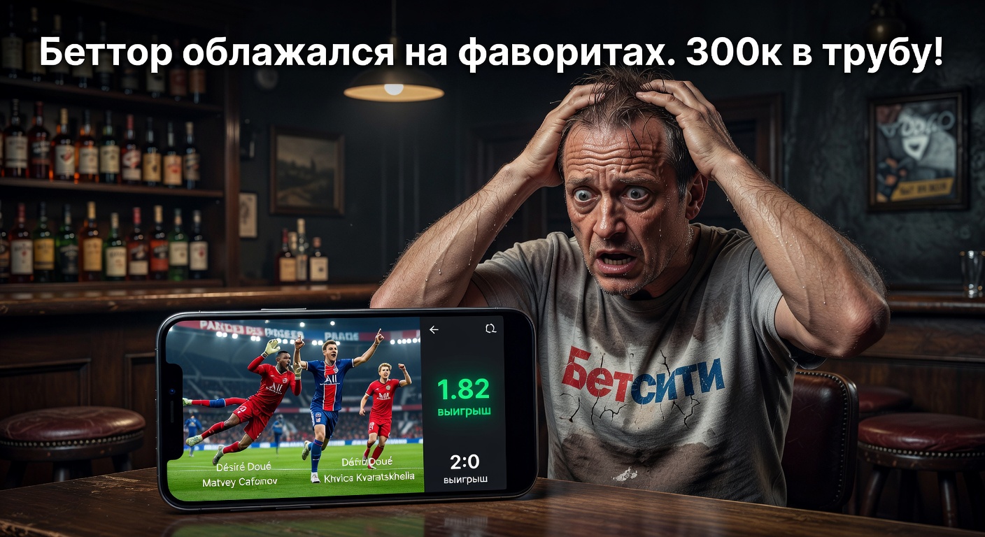 Беттор облажался на фаворитах. 300к в трубу!