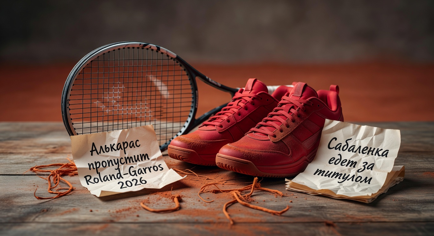 Алькарас пропустит Roland-Garros 2026, Сабаленка едет за титулом