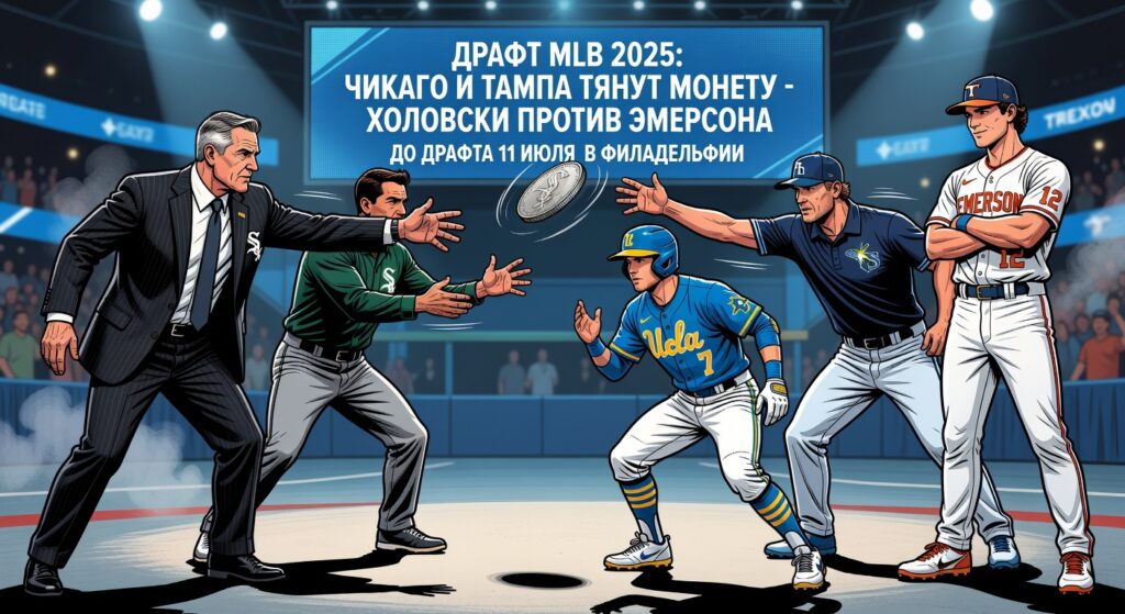 Драфт MLB 2025: Чикаго и Тампа тянут монету — Холовски против Эмерсона