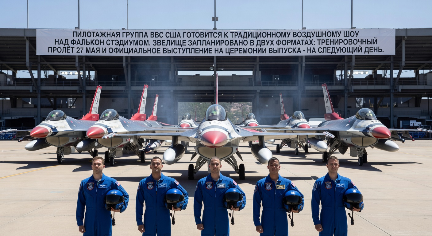 Thunderbirds прилетят на выпускной в Академию ВВС 28 мая