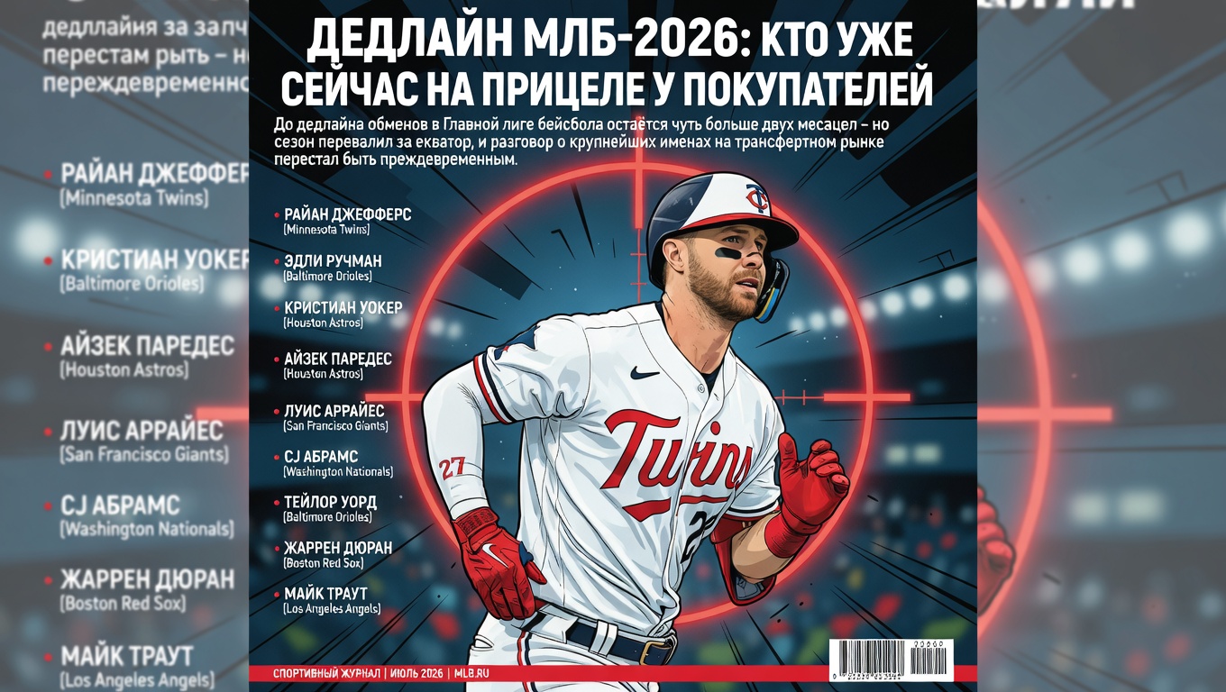 Дедлайн МЛБ-2026: кто уже сейчас на прицеле у покупателей