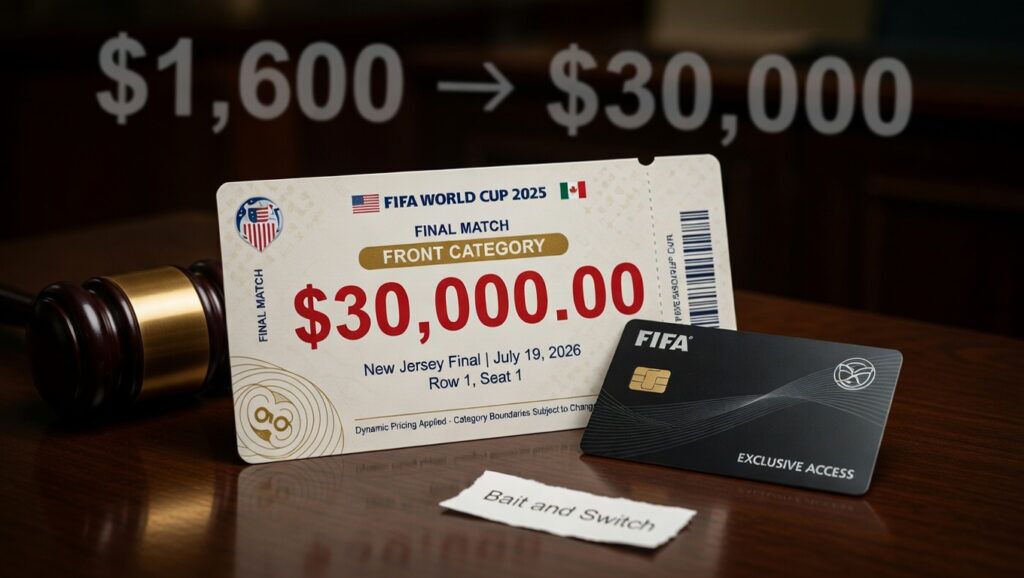 ФИФА взвинтила цены на ЧМ-2026 до $30 000 за место