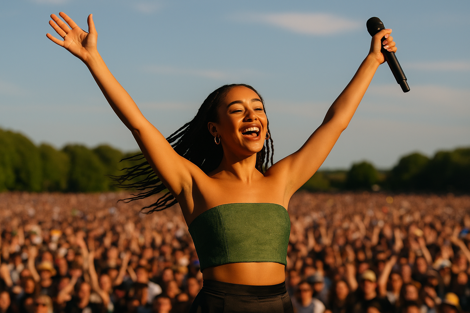 Оливия Дин закрыла Big Weekend в Сандерленде перед 100 000 зрителей