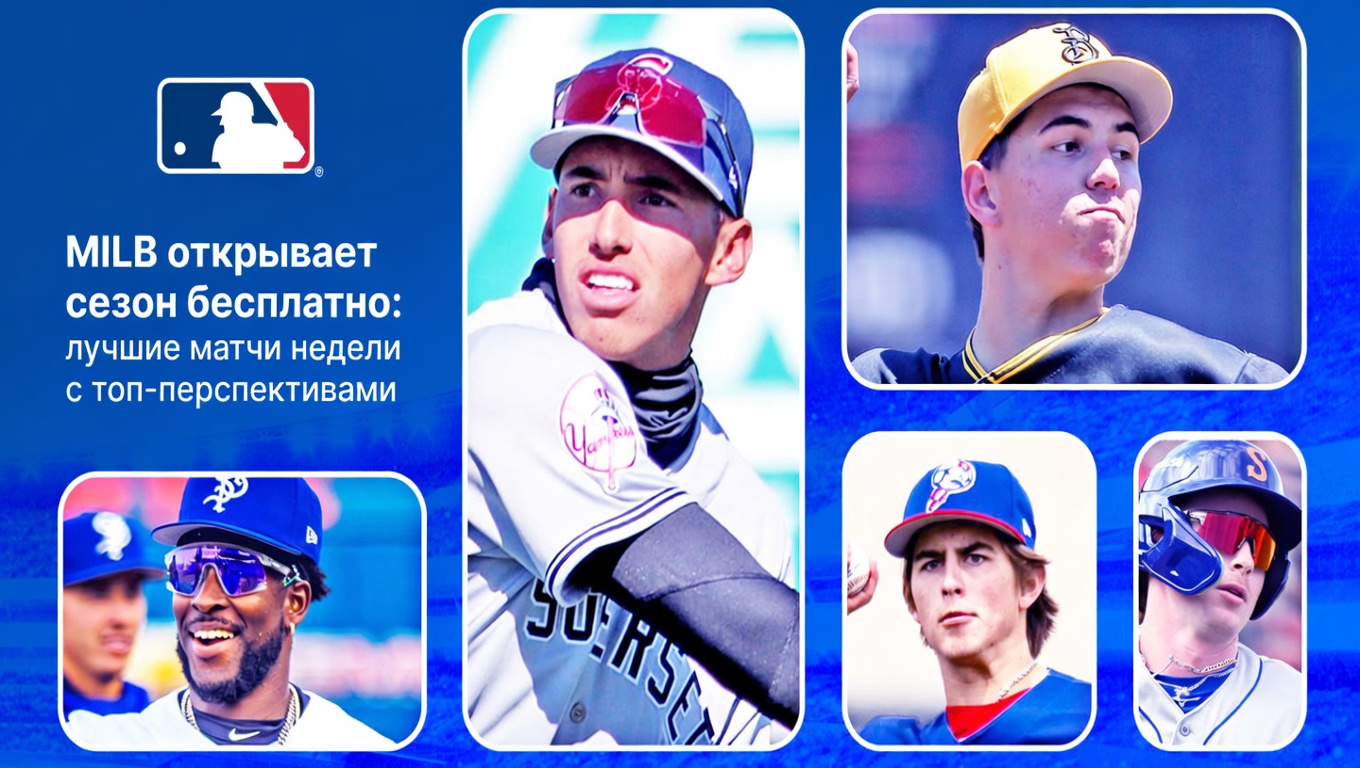 MiLB открывает сезон бесплатно: лучшие матчи недели с топ-перспективами