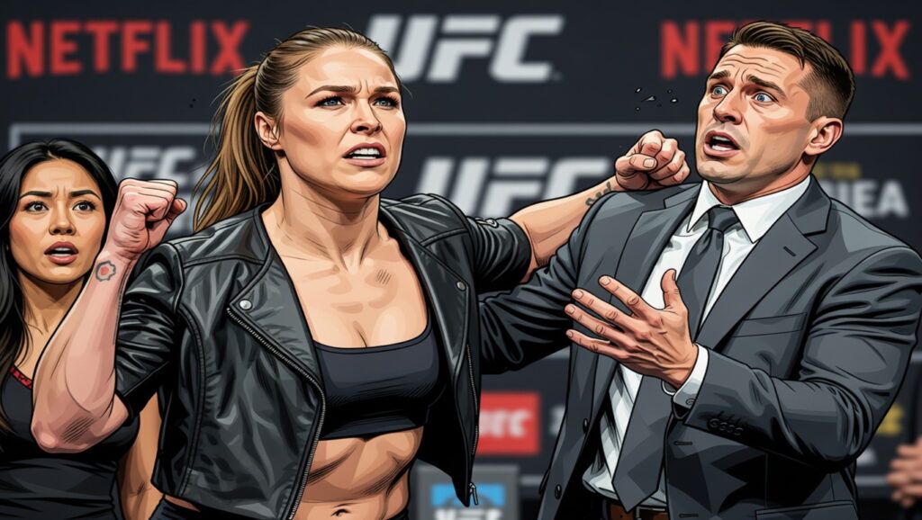 Роузи атакует чиновника UFC за несколько дней до возвращения на ринг