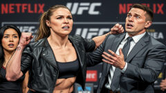 Роузи атакует чиновника UFC за несколько дней до возвращения на ринг