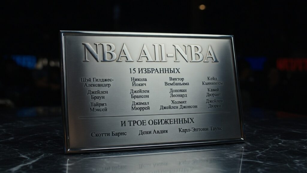 НБА объявила All-NBA: 15 избранных и трое обиженных