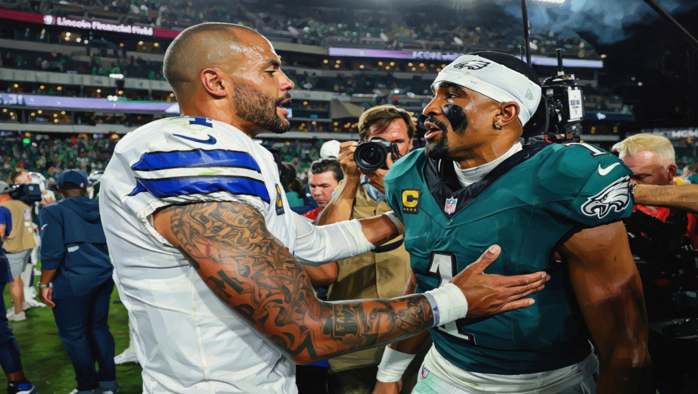 Eagles сыграют против Cowboys в День благодарения впервые за 11 лет