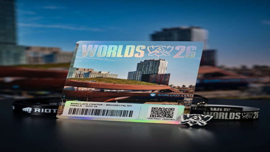 Riot Games открывает продажу билетов на Worlds 2026: верификация и три города