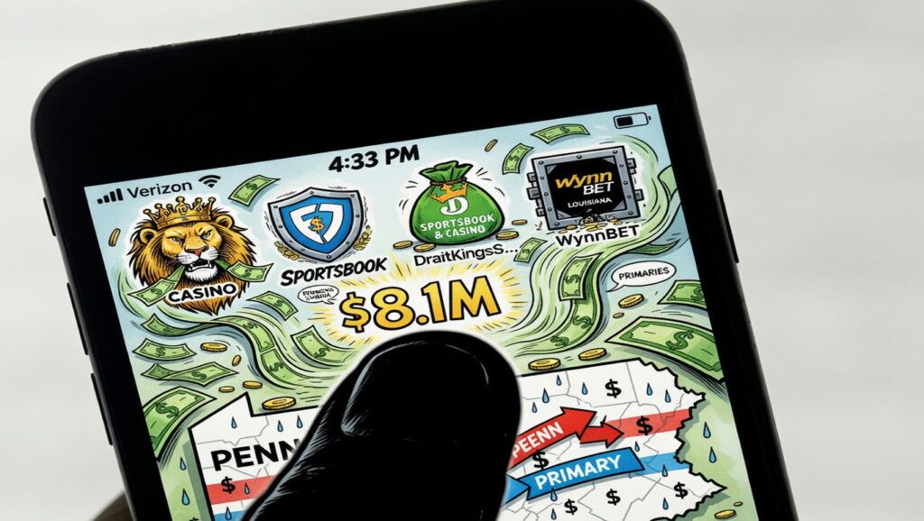 Игорный бизнес вложил $8,1 млн в праймериз Пенсильвании