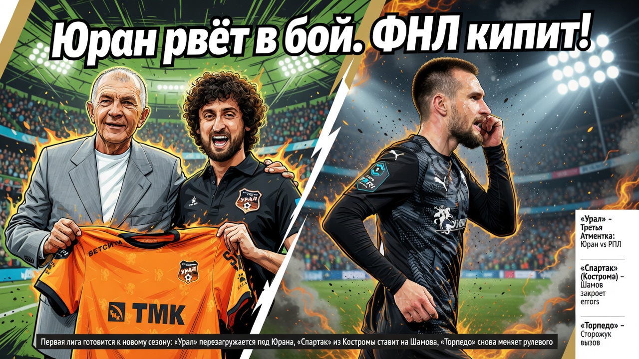 Юран рвёт в бой. ФНЛ кипит!