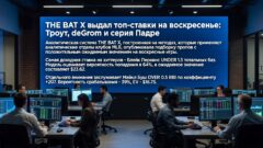 THE BAT X выдал топ-ставки на воскресенье: Трout, deGrom и серия Падре