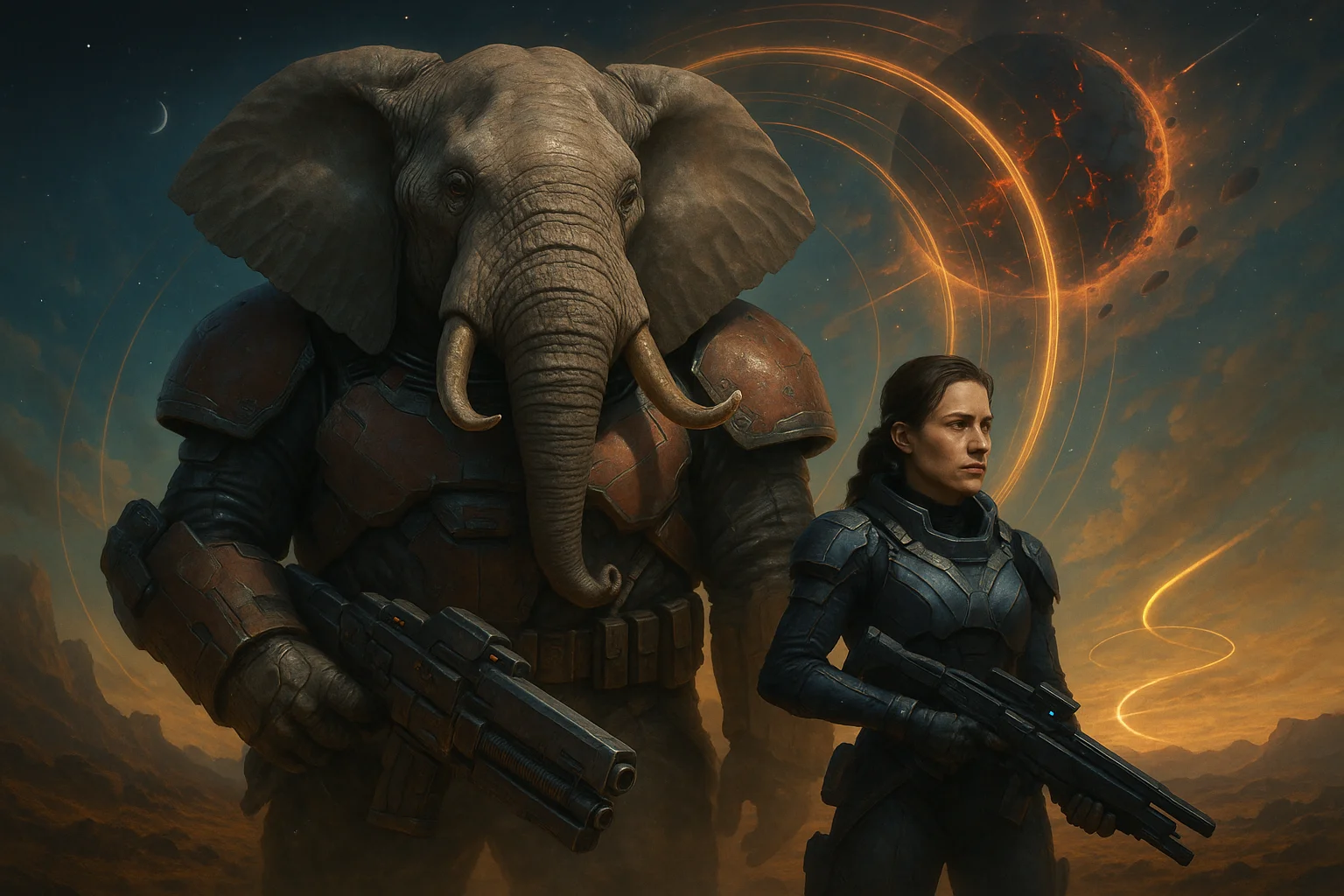 Exodus строят как новый Mass Effect — с говорящими слонами и временны́м сдвигом
