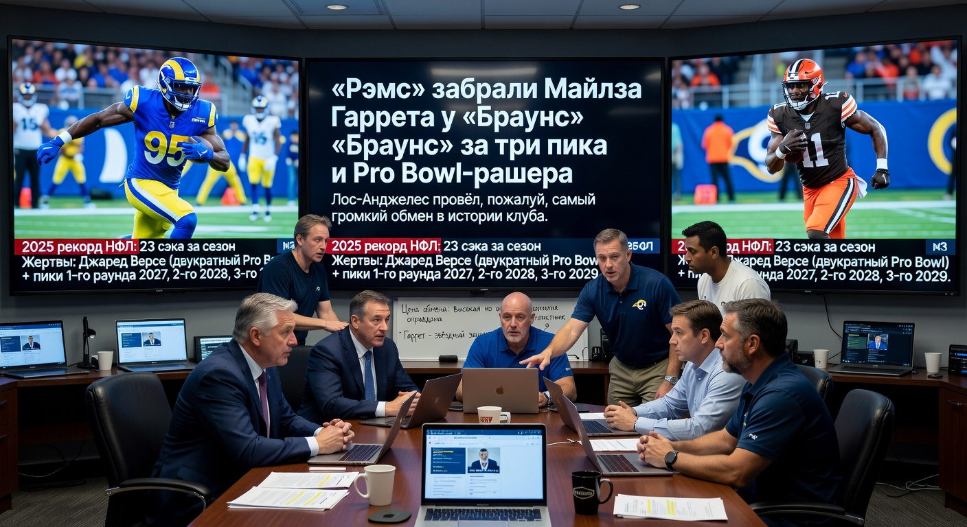 «Рэмс» забрали Майлза Гаррета у «Браунс» за три пика и Pro Bowl-рашера