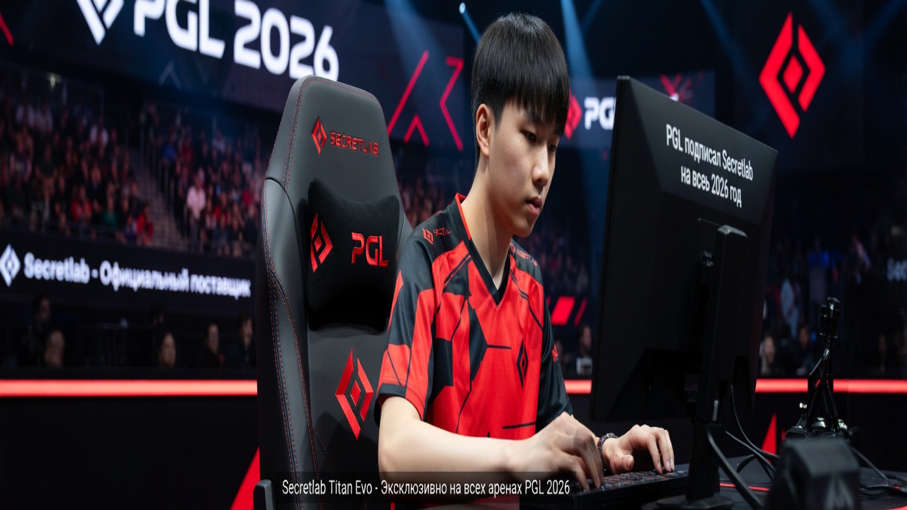 PGL подписал Secretlab на весь 2026 год — кресла войдут на все арены организатора