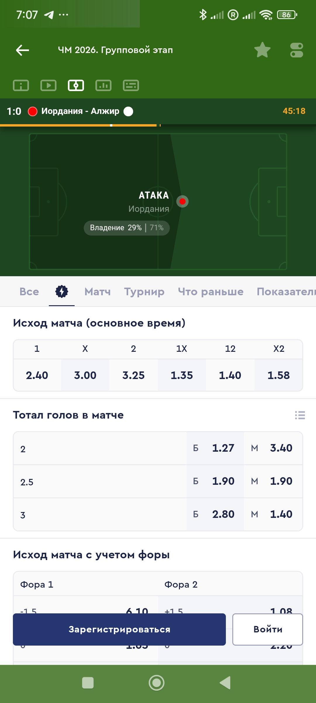 Особенности
