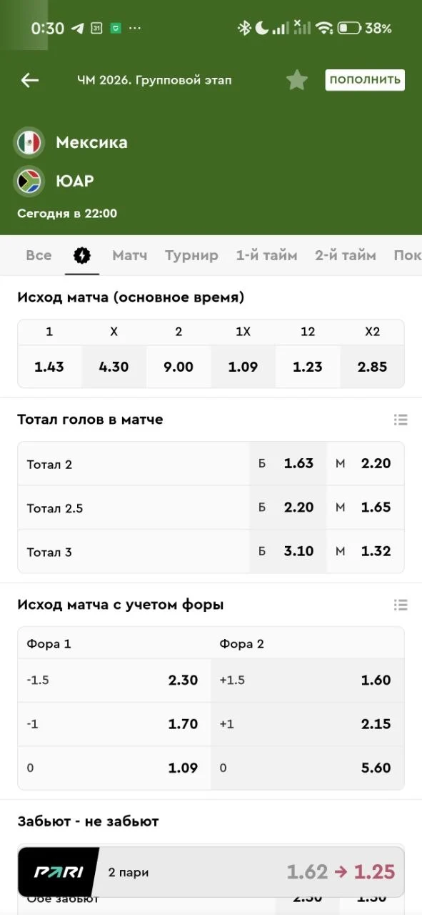 Основные функции