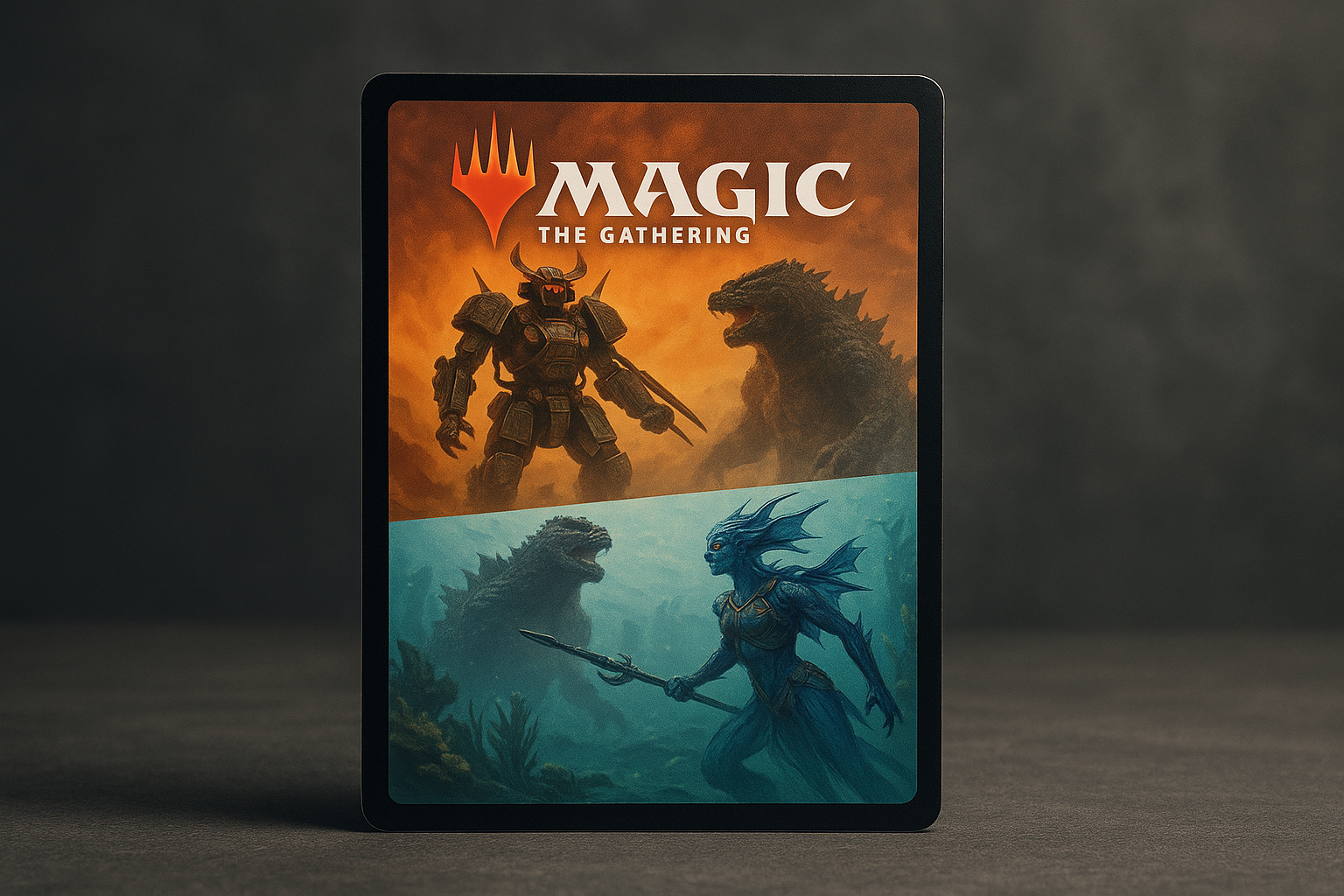 Magic: The Gathering показала три сета 2027 года — роботы, кайдзю и подводный мир