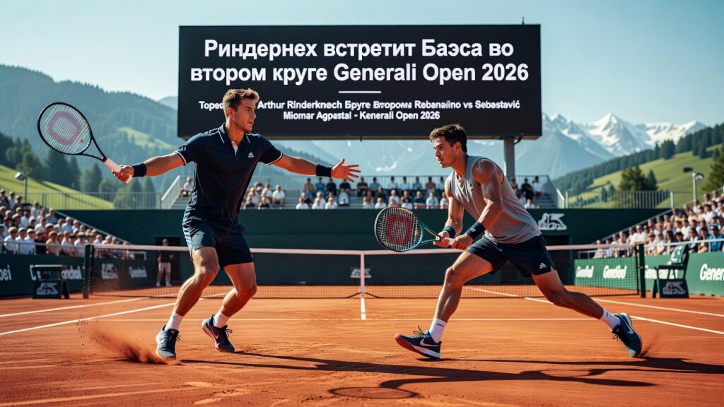 Риндернех встретит Баэса во втором круге Generali Open 2026