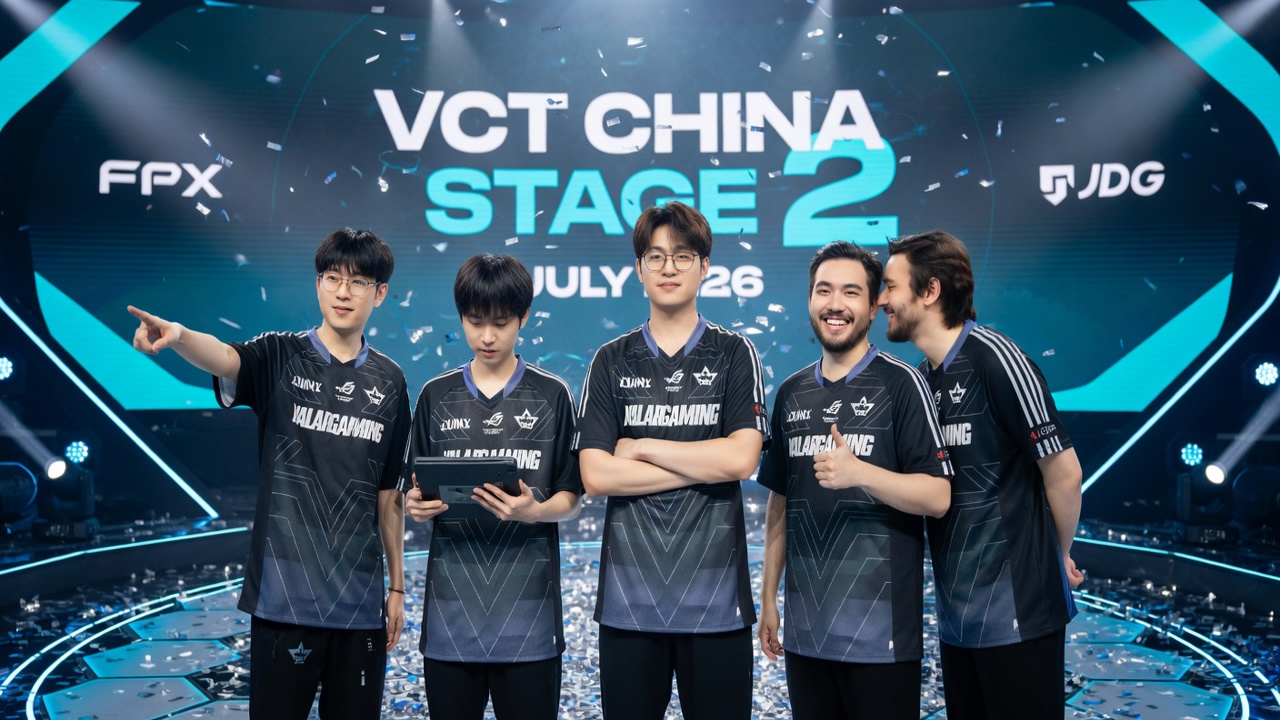 VCT China Stage 2: FPX и JDG открывают групповой этап в июле 2026