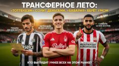 Трансферное лето: «Тоттенхэм» сорит деньгами, «Бавария» берёт умом