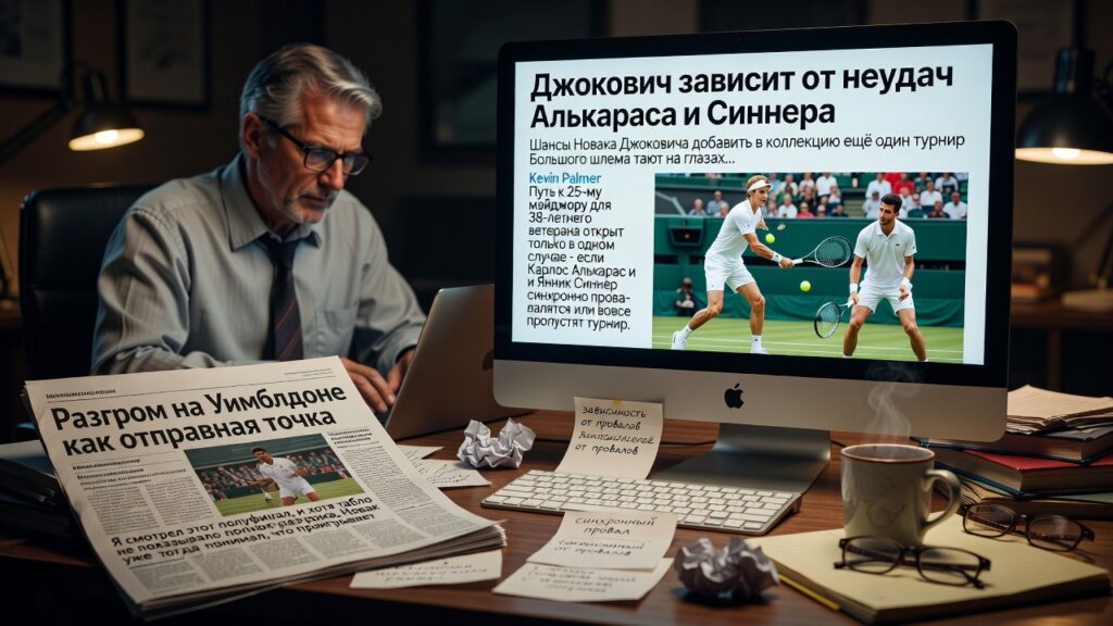 Джокович зависит от неудач Алькараса и Синнера