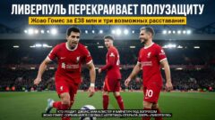 «Ливерпуль» перекраивает полузащиту: Жоао Гомес за £38 млн и три возможных расставания