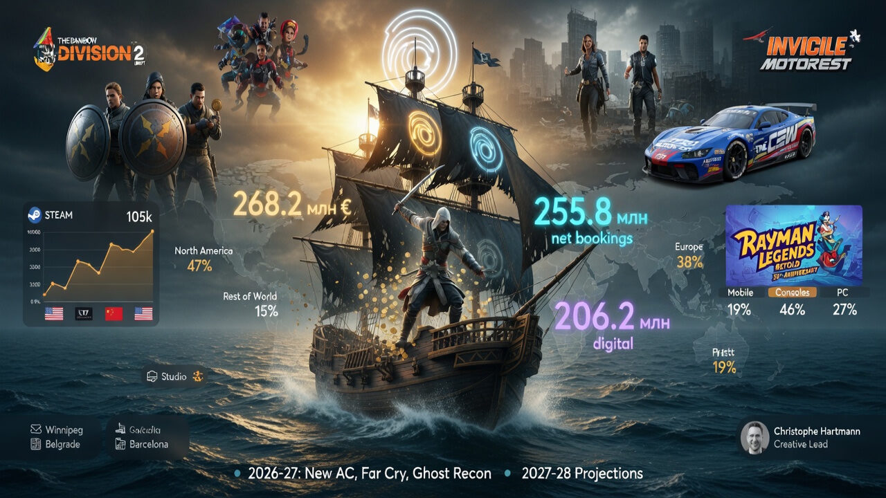 Ubisoft держится на плаву благодаря Black Flag Resynced