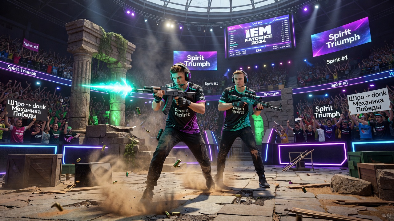 Ш1ро объяснил триумф Spirit в Катовице механикой донка