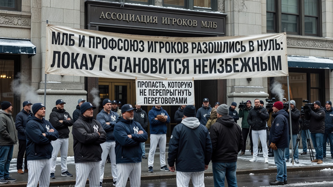 МЛБ и профсоюз игроков разошлись в ноль: локаут становится неизбежным