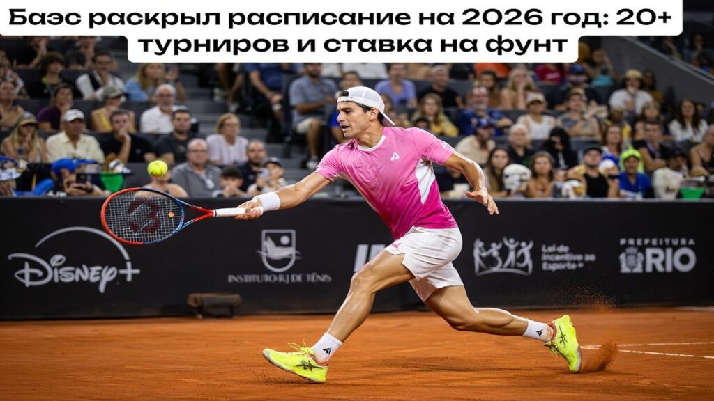 Баэс раскрыл расписание на 2026 год: 20+ турниров и ставка на грунт