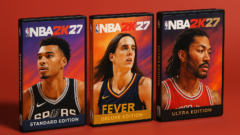Вембаньяма, Кларк и Роуз украсят обложки NBA 2K27