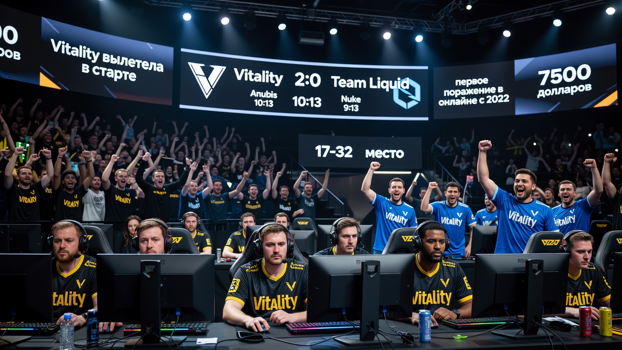 Vitality вылетела в старте BLAST Bounty Summer 2026