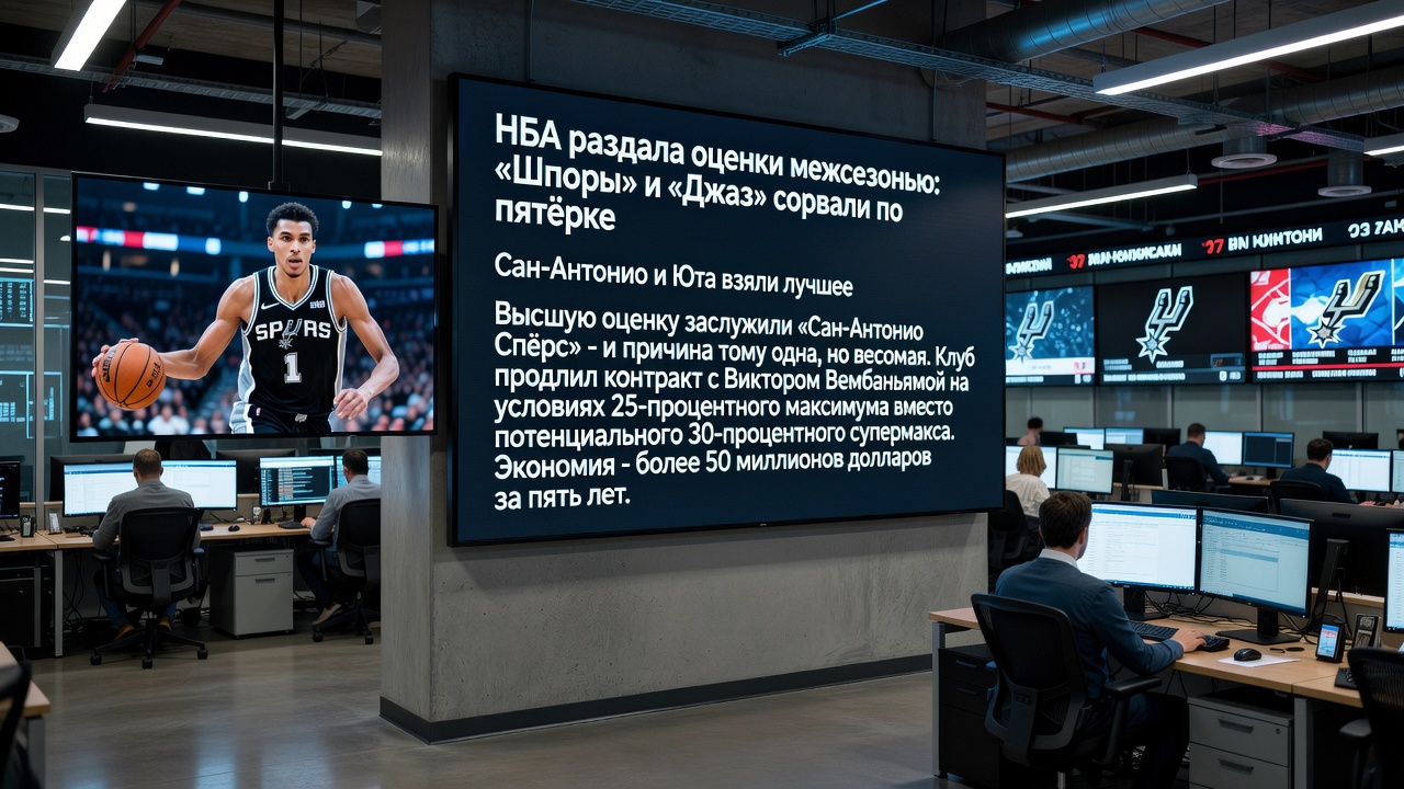 НБА раздала оценки межсезонью: «Шпоры» и «Джаз» сорвали по пятёрке