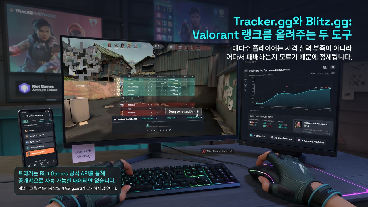 Tracker.gg и Blitz.gg: два инструмента, которые поднимают рейтинг в Valorant