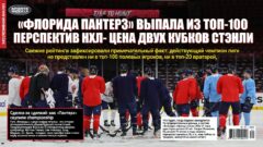 «Флорида Пантерз» выпала из топ-100 перспектив НХЛ — цена двух Кубков Стэнли