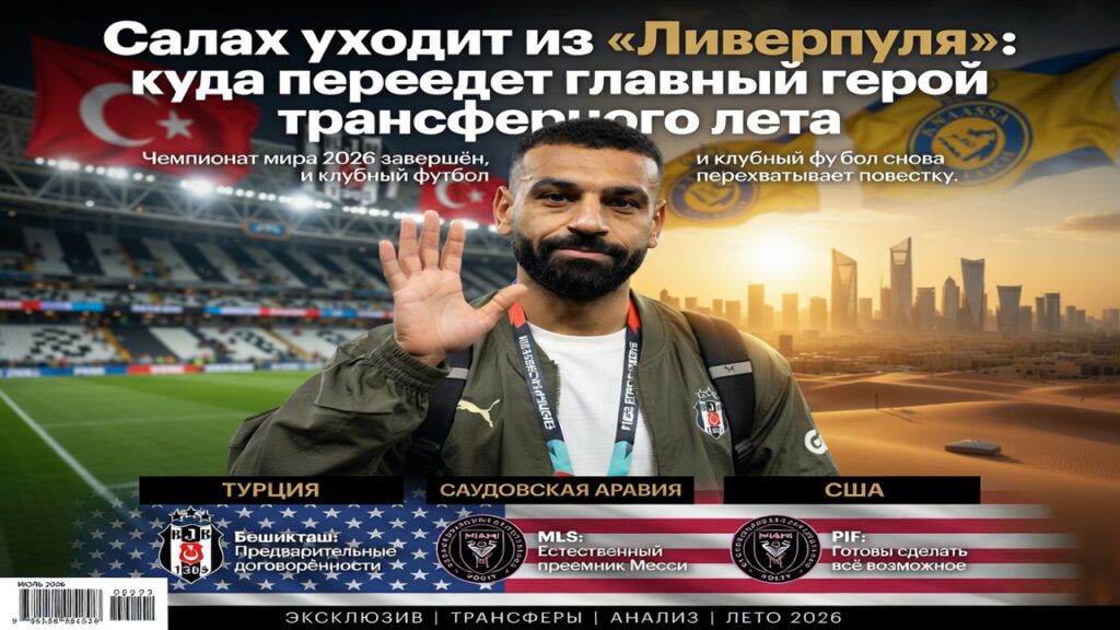 Салах уходит из «Ливерпуля»: куда переедет главный герой трансферного лета