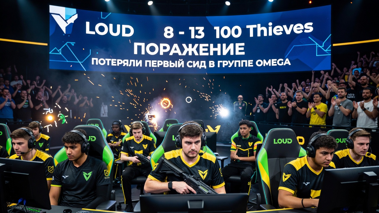 LOUD уступили 100 Thieves и потеряли первый сид в группе Omega