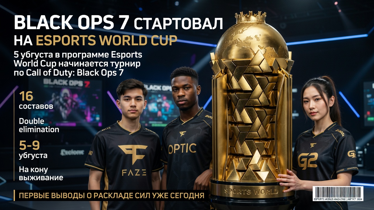 Black Ops 7 стартовал на Esports World Cup