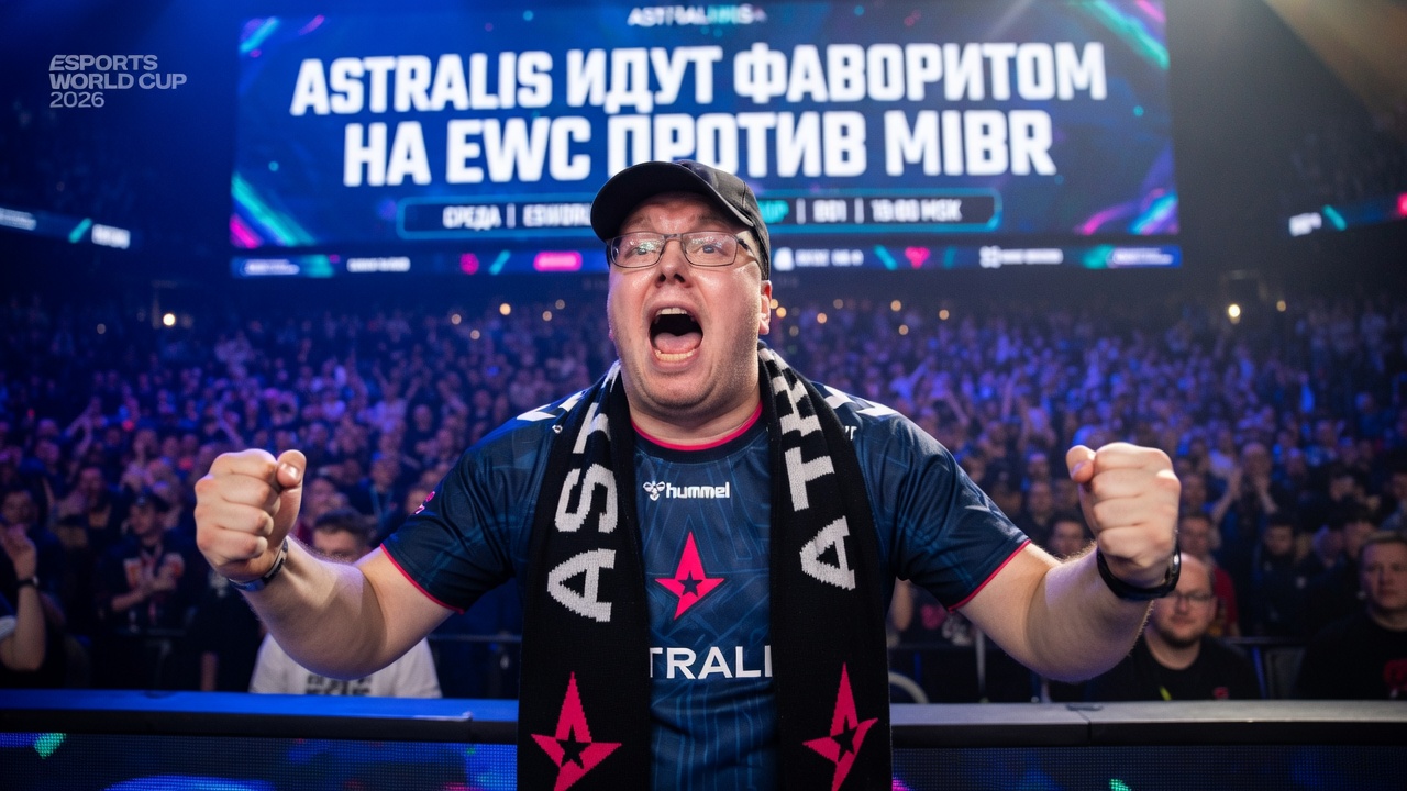 Astralis идут фаворитом на EWC против MIBR