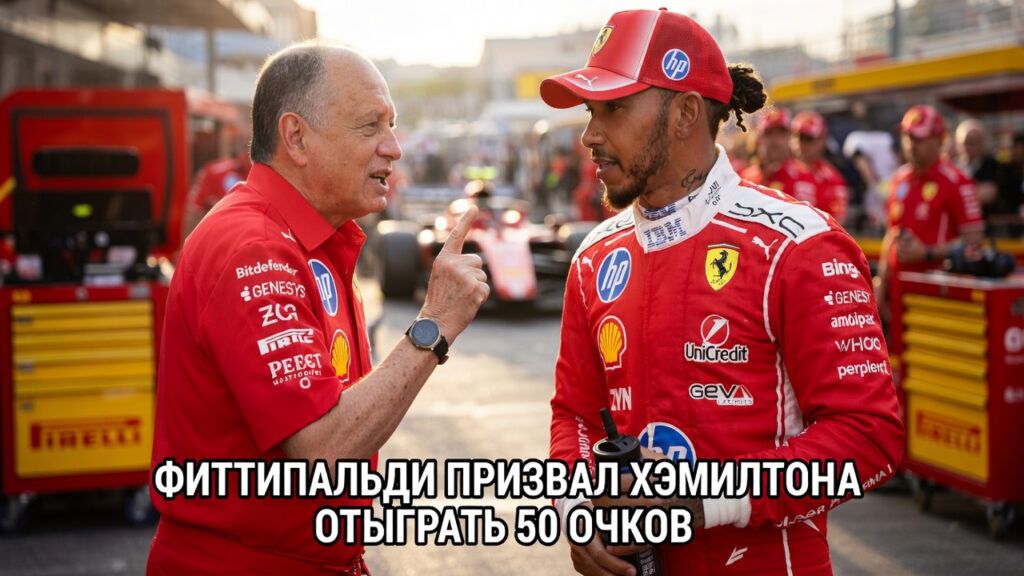 Фиттипальди призвал Хэмилтона отыграть 50 очков