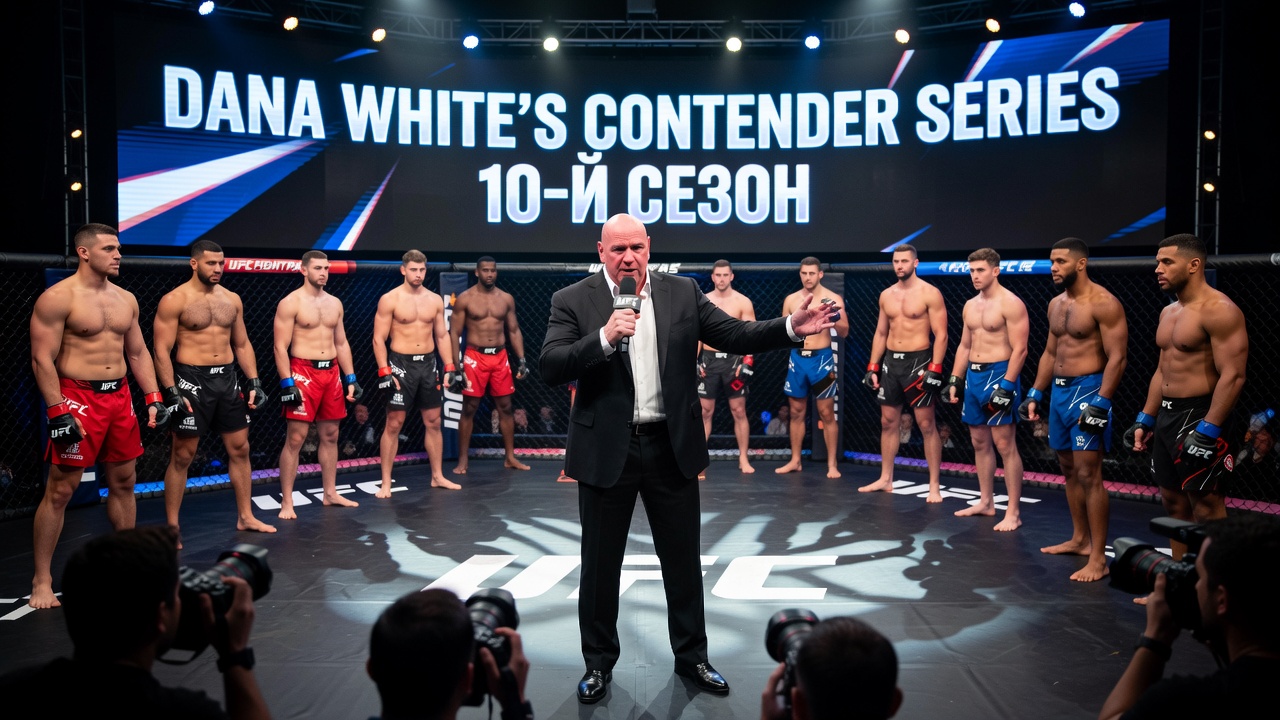 Dana White запускает 10-й сезон Contender Series